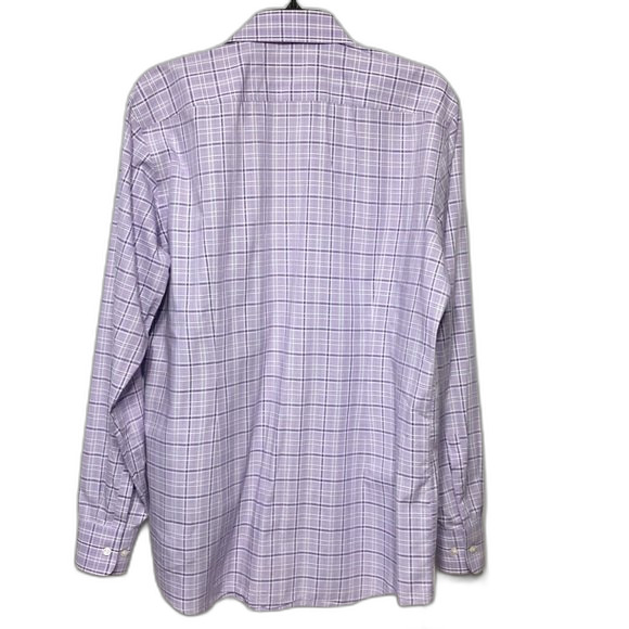 Boss Hugo Boss Miles Us Sharp Fit Check Shirt 16.5 - Picture 8 of 9